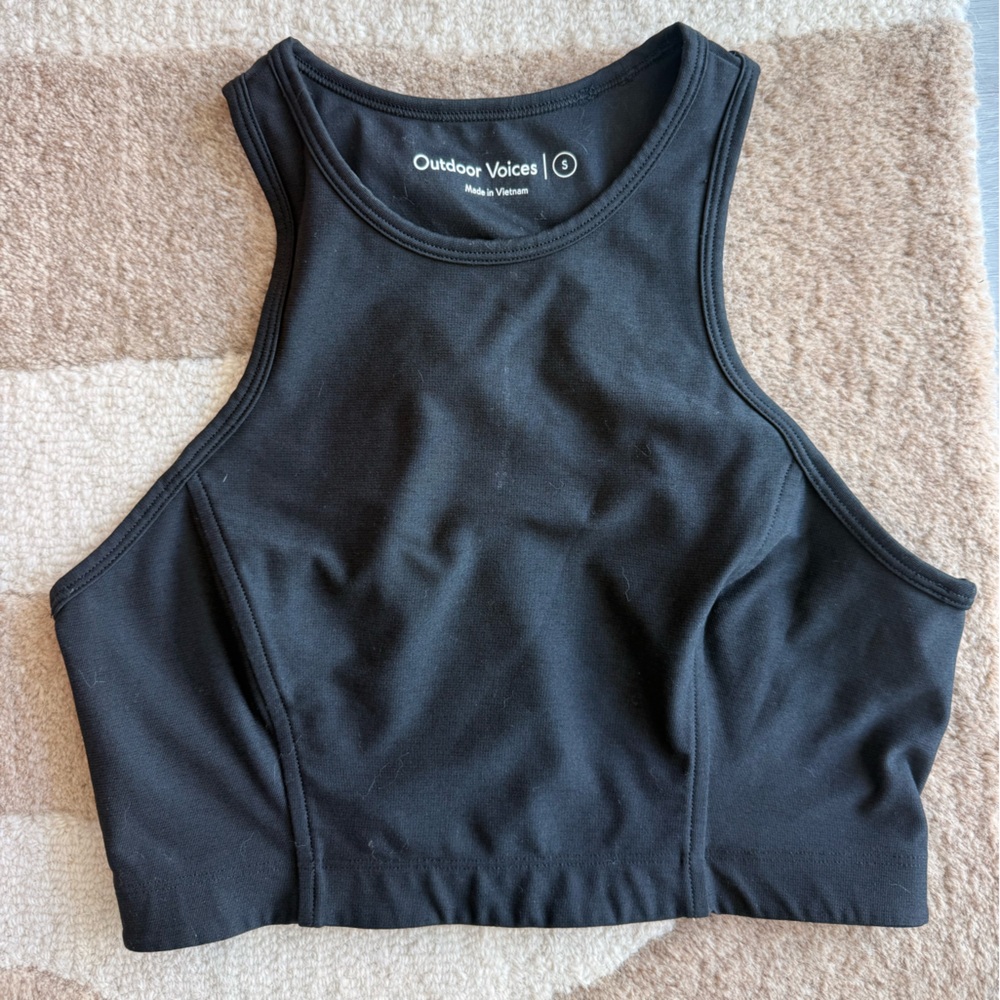 Outdoor Voices Athena Crop Tank Bra